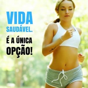 Frases de motivação - Vida saudável. É a única opção!