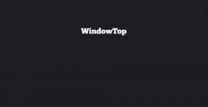 WindowTop - Gerenciador de janelas